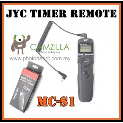 JYC Timer Remote MC-S1 for Sony A200, A230, A290, A300, A330, A350, A380, A390, A450, A500, A550, A560, A580, A700, A850,A900